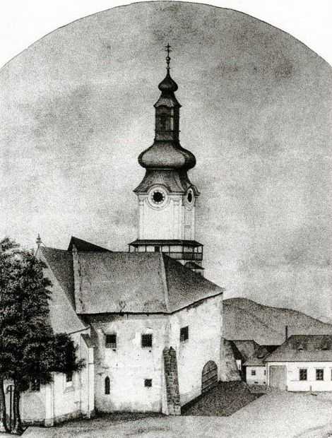 y
Deväť rokov po svätorečení sv. Alžbety jej zasvätili kostol vo Zvolene – ako prvý v Uhorsku. Je to terajší Kostol sv. Alžbety vo Zvolene z roku 1244 – 45 (Mikuláš Mišík). Expertíza Drevárskej fakulty vo Zvolene omylom kladie vznik Kostola sv. Alžbety do rokov 1381 – 90 v súvise so vznikom Zvolenského zámku. Kostol sv. Mikuláša aj mesto zničili Tatari v r. 1241. Iste preto sa mesto začalo stavať v priestoroch dnešného námestia. Pri Kostole sv. Alžbety postavili nemocnicu podľa príkladu sv. Alžbety, základy tej stavby sú tam priznané. Kostol bol spojený s nemocnicou chodbou, v ktorej sú dnes spovednice. Z pôvodného kostola je len terajšia sakristia, ostatné časti vznikli neskôr. Okolo kostola, ako to bolo vtedy zvykom, bol cintorín, a to aj v priestoroch dnešného Parku Ľudovíta Štúra. Mária Terézia v 18. storočí nariadila zriaďovať cintoríny mimo miest a obcí. Veža Kostola sv. Alžbety stála pred kostolom na mieste dnešného kríža. Terajšia veža bola postavená v 17. storočí v čase tureckých nájazdov aj na pozorovanie približujúcich sa Turkov. Dnešnú podobu dostala veža po r. 1708, keď Rákociho vojská mesto zničili (Kuruci). Pod vežou bol podchod, ktorého oblúky boli zamurované v roku 1914.